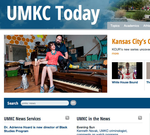 UMKC Today website